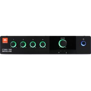 JBL CSMA240 Commercial Series Two-Channel 40W Powered Audio Mixer/Amplifier 