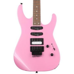 pink jackson guitar