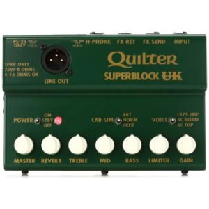 Quilter Labs SuperBlock UK 25-watt Guitar Amplifier Pedal