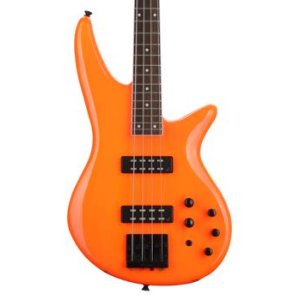 Jackson X Series Spectra IV Bass Guitar - Neon Orange