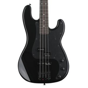 ESP LTD Surveyor '87 Bass Guitar - Black | Sweetwater