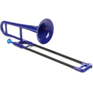 pInstruments pBone Mini Trombone in Eb - Blue