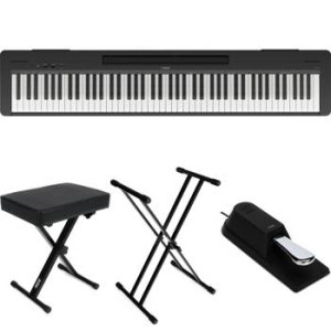 Yamaha P145 Black Digital Piano :: All Non Sheet Music :: Ackerman Music Ltd