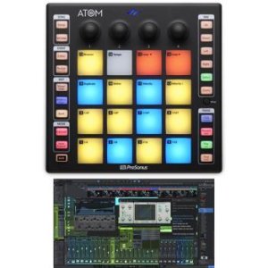 PreSonus Atom Production and Performance Pad Controller w/ Mixer Bag