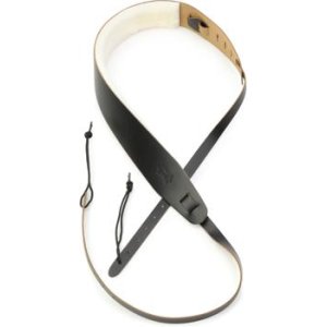 D'Addario Garment Leather Banjo Strap with Coated Metal Hooks