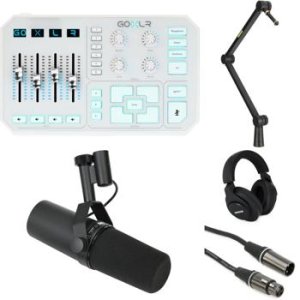 TC Electronic Helicon GoXLR 4-CH USB Streaming Mixer with Studio  Accessories Kit 000-CQK02-00010 DE