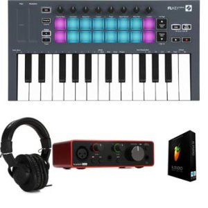 Novation FLkey Mini 25-key Keyboard Controller for FL Studio 