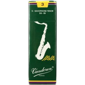 Vandoren SR273 Tenor Sax 3 Strength Java Saxophone Reeds Box of 5 