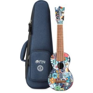 Martin 0XK Soprano Ukulele - Life Is Good | Sweetwater