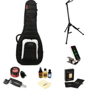 MONO Classic Acoustic/Dreadnought Guitar Case - Black | Sweetwater