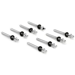 50mm 8 pieces PDAXTRS5008 PDP by DW Accessories Tension rods standard thread 12-24