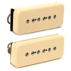 Seymour Duncan Antiquity P-90 Soapbar Single Coil 2-piece Pickup Set - Cream