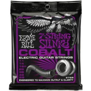 Ernie Ball 2729 Power Slinky Cobalt Electric Guitar Strings - .011