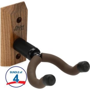 String Swing CC01K Guitar Keeper Wall Mount Guitar Hanger - Ash