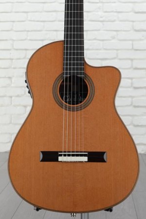 Photo of Cordoba Fusion 12 Orchestra CE Nylon String Acoustic Guitar - Cedar