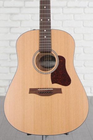 Luna High Tide Exotic Mahogany Nylon-string Acoustic-electric Guitar -  Satin Natural