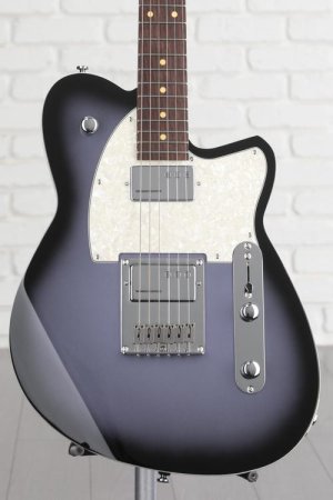 Photo of Reverend Crosscut Solidbody Electric Guitar - Periwinkle Burst