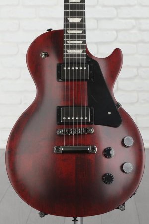 Photo of Gibson Les Paul Modern Studio Electric Guitar - Wine Red Satin