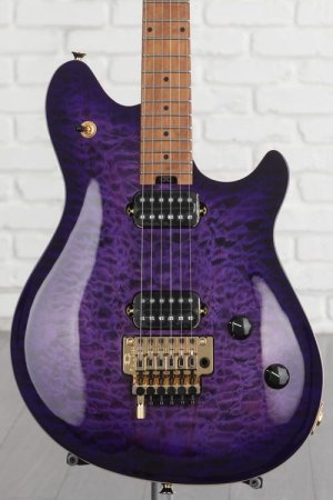 Photo of EVH Wolfgang Special QM Electric Guitar - Purple Burst