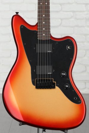 Photo of Squier Contemporary Active Jazzmaster HH Electric Guitar - Sunset Metallic