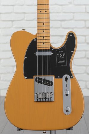 Photo of Fender Player Plus Telecaster Solidbody Electric Guitar - Butterscotch Blonde with Maple Fingerboard