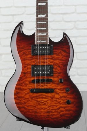 Photo of ESP LTD Viper-256 Electric Guitar - Dark Brown Sunburst
