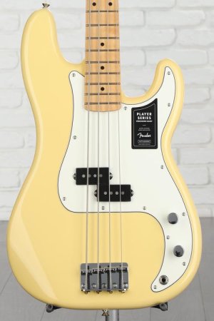 Photo of Fender Player Precision Bass - Buttercream with Maple Fingerboard