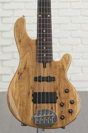 Photo of Lakland Skyline 55-02 Deluxe 5-string Bass Guitar - Spalted, Rosewood