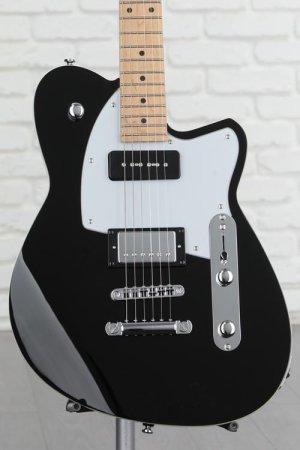 Photo of Reverend Double Agent OG Electric Guitar - Midnight Black