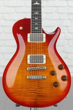 Photo of PRS McCarty Singlecut 594 Electric Guitar - Dark Cherry Burst, 10-Top