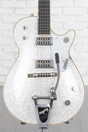 Photo of Gretsch G6129T-59 Vintage Select Edition '59 Duo Jet - Silver Sparkle