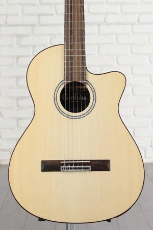 Photo of Cordoba Fusion 5 Nylon String Acoustic-electric Guitar - Natural