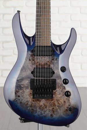 Photo of Jackson Pro Series Chris Broderick Signature FR7 Soloist Electric Guitar - Transparent Blue