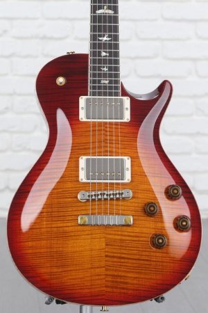 Photo of PRS McCarty Singlecut 594 Electric Guitar - Dark Cherry Burst, 10-Top