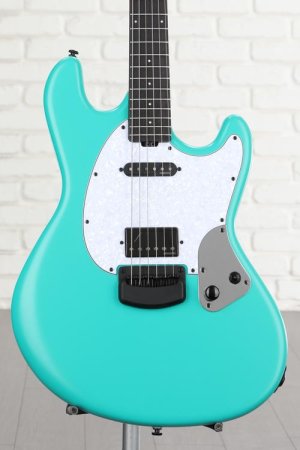 Photo of Ernie Ball Music Man Limited-edition Signature Fluff StingRay HT Electric Guitar - Tealy Dan, Sweetwater Exclusive