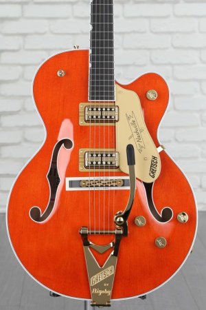 Photo of Gretsch G6120TG Players Edition Nashville with Bigsby - Orange Stain