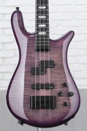 Photo of Spector Euro 4 LT Bass Guitar - Violet Burst Gloss - Sweetwater Exclusive