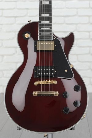 Photo of Epiphone Jerry Cantrell "Wino" Les Paul Custom Electric Guitar - Wine Red