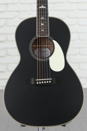 Photo of PRS SE P20E Parlor Acoustic-electric Guitar - Black Satin Top