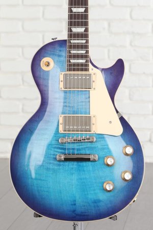 Photo of Gibson Les Paul Standard '60s Figured Top Electric Guitar - Blueberry Burst