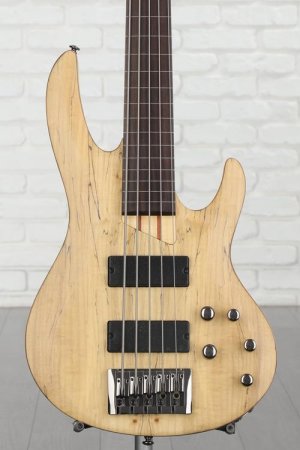 Photo of ESP LTD B-205SM Fretless Bass Guitar - Natural Satin
