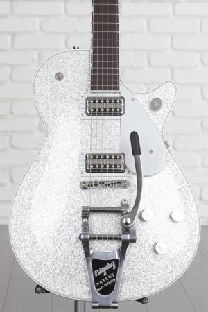 Photo of Gretsch G6129 Players Edition Duo Jet - Silver Sparkle