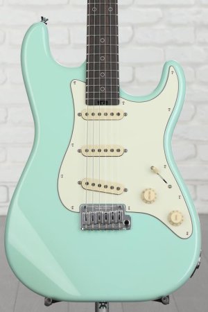Photo of Schecter USA Signature Nick Johnston Traditional Electric Guitar - Atomic Green
