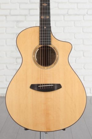 Photo of Breedlove "Tonewood Showcase" Concert CE Myrtlewood Acoustic-electric Guitar - Natural, Sweetwater Exclusive