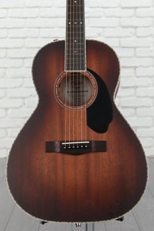 Photo of Fender PS-220E Parlor Acoustic-electric Guitar - Aged Cognac Burst