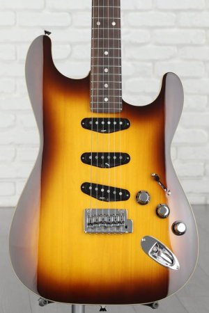 Photo of Fender Aerodyne Special Stratocaster Electric Guitar - Chocolate Burst