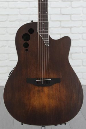 Photo of Ovation Applause AE44-7S Mid-depth Acoustic-electric Guitar - Vintage Varnish Satin