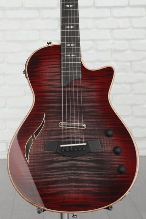 Thin Body Guitar Acoustic Electric 6 Steel-String Wood Color Flattop  Balladry Folk 40 Inch Guitarra