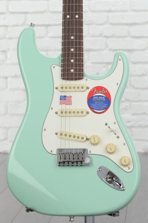 Photo of Fender Jeff Beck Stratocaster - Surf Green with Rosewood Fingerboard