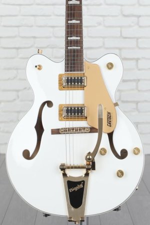 Photo of Gretsch G5422TG Electromatic Classic Hollowbody Double-Cut with Bigsby - Snowcrest White